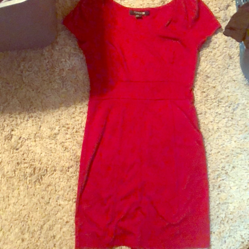Red dress